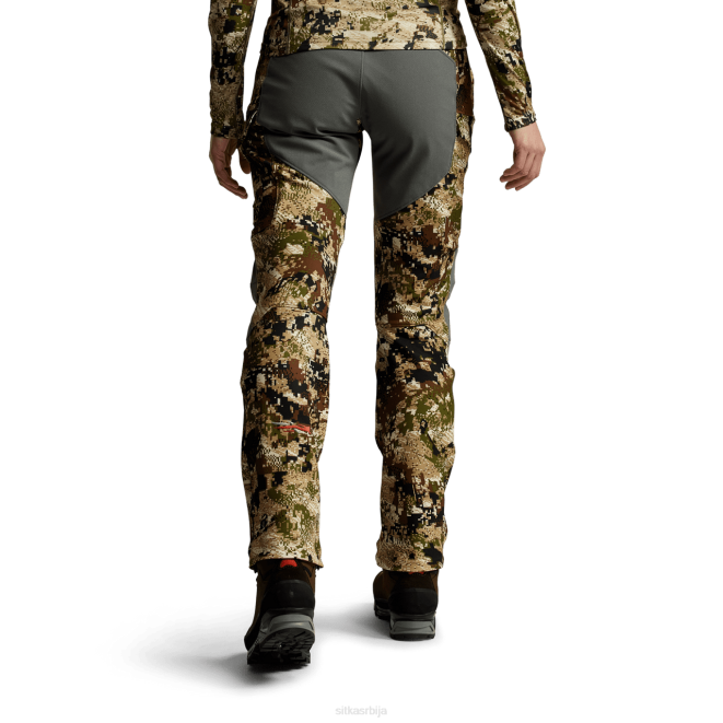 SITKA Gear дрвене панталоне Жене оптифаде субалпине дна X2ZF412