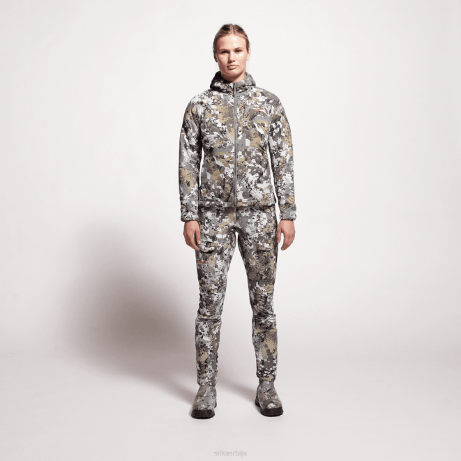 SITKA Gear амбијентална јакна Жене оптифаде субалпине јакне и прслуци X2ZF385