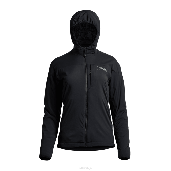 SITKA Gear амбијентална јакна Жене црн јакне и прслуци X2ZF387