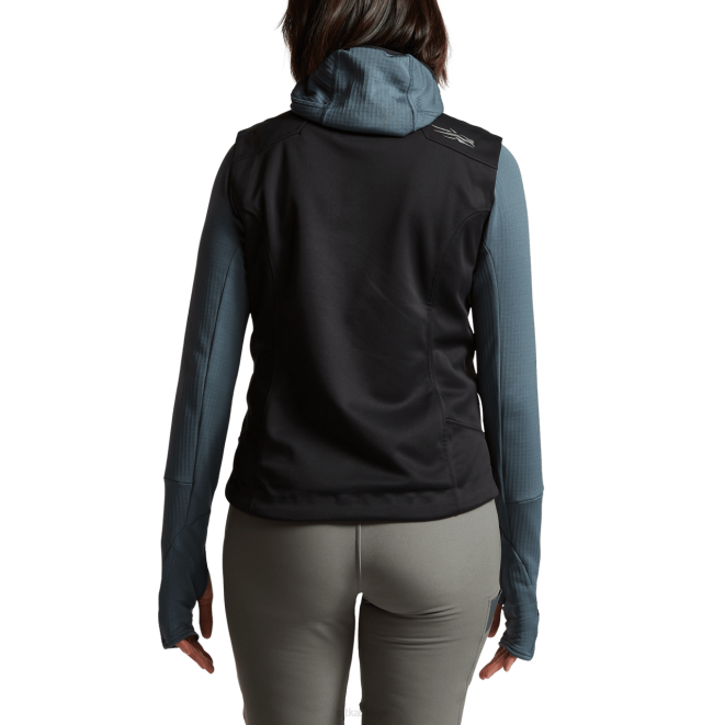 SITKA Gear јетстреам прслук Жене црн јакне и прслуци X2ZF391