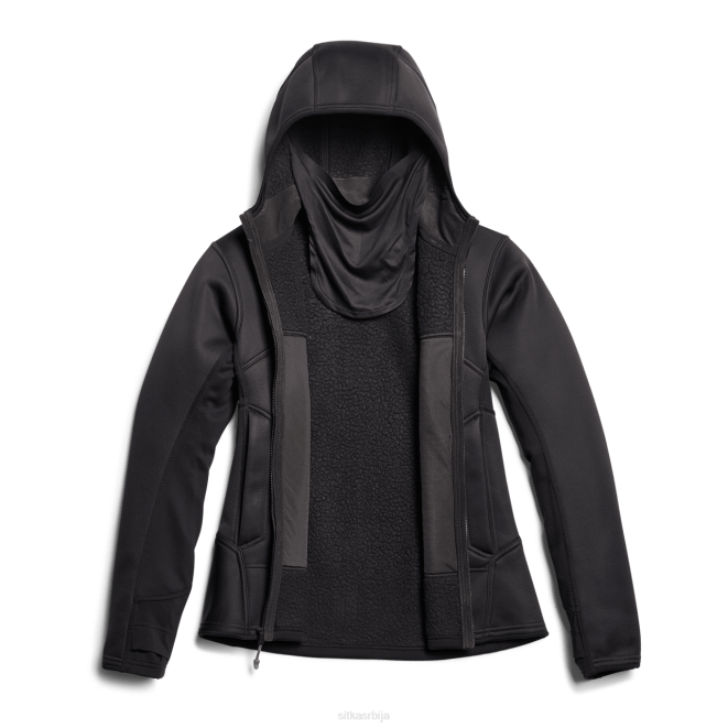SITKA Gear траверсе хооди Жене црн врховима X2ZF395