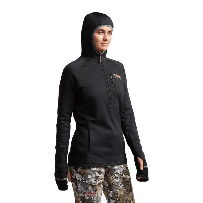 SITKA Gear фанатиц хооди Жене црн врховима X2ZF399