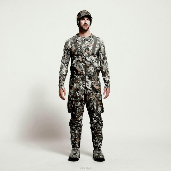 SITKA Gear спалионица аеролит биб мушкарци оптифада повишена ии дна X2ZF257