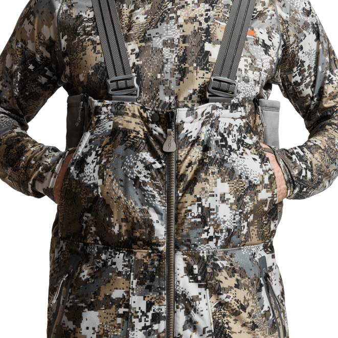 SITKA Gear спалионица аеролит биб мушкарци оптифада повишена ии дна X2ZF257