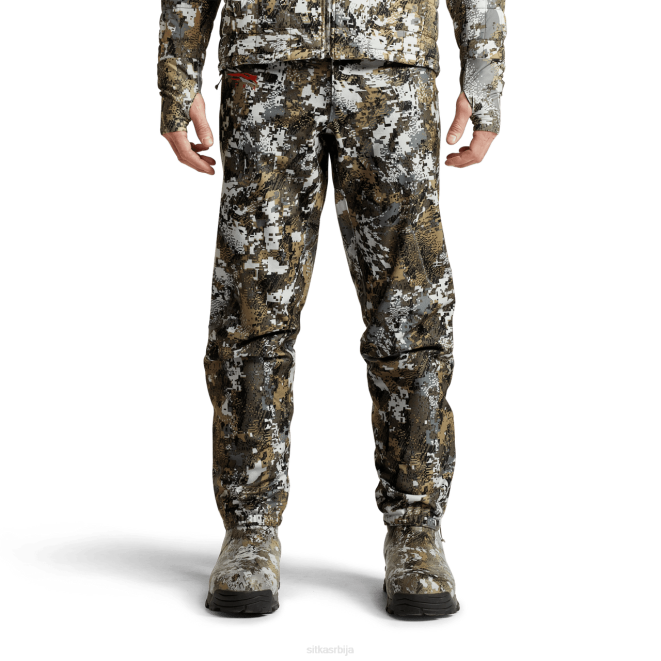 SITKA Gear пљусак панталона мушкарци оптифада повишена ии дна X2ZF237