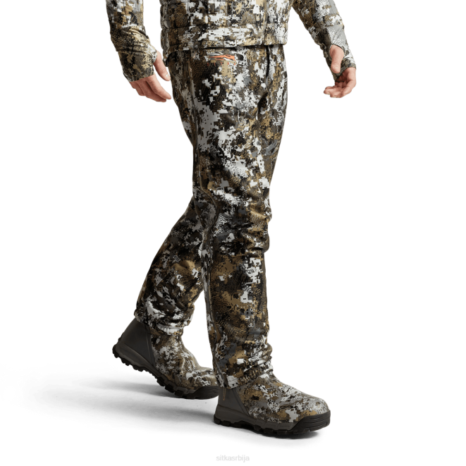 SITKA Gear пљусак панталона мушкарци оптифада повишена ии дна X2ZF237