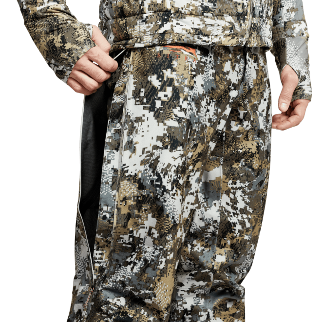 SITKA Gear пљусак панталона мушкарци оптифада повишена ии дна X2ZF237