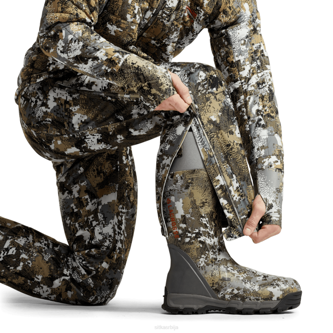 SITKA Gear пљусак панталона мушкарци оптифада повишена ии дна X2ZF237