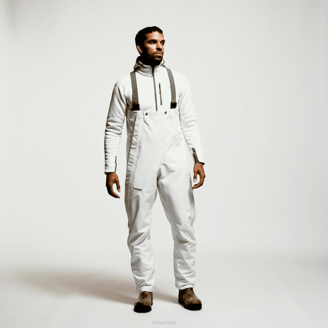 SITKA Gear нодак биб мушкарци бео дна X2ZF262