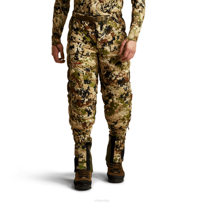 SITKA Gear келвин лите доле 3/4 панталоне мушкарци оптифаде субалпине дна X2ZF209