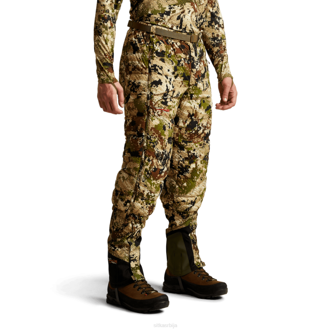 SITKA Gear келвин лите доле 3/4 панталоне мушкарци оптифаде субалпине дна X2ZF209