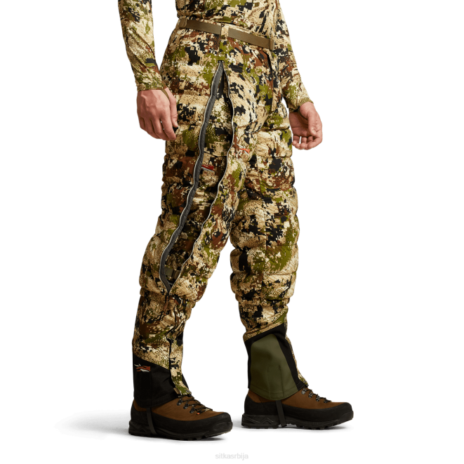 SITKA Gear келвин лите доле 3/4 панталоне мушкарци оптифаде субалпине дна X2ZF209