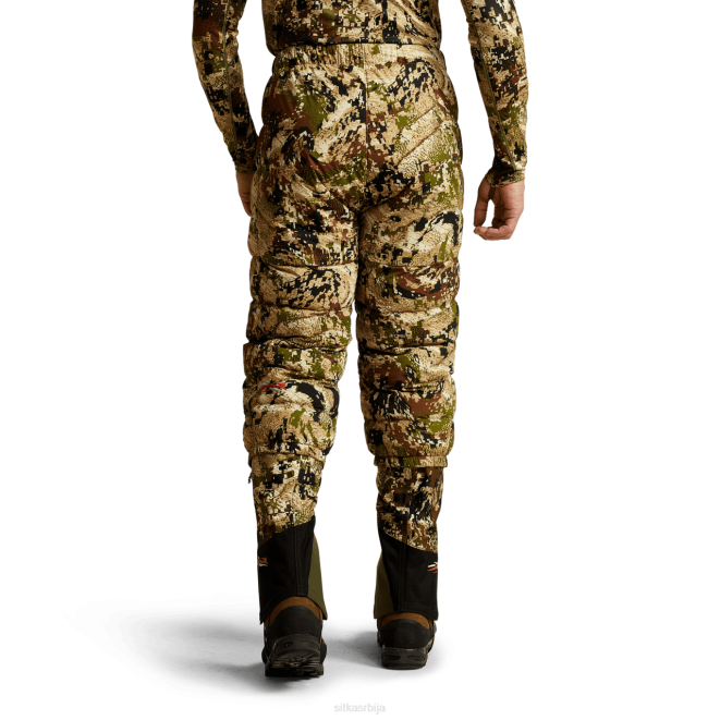 SITKA Gear келвин лите доле 3/4 панталоне мушкарци оптифаде субалпине дна X2ZF209