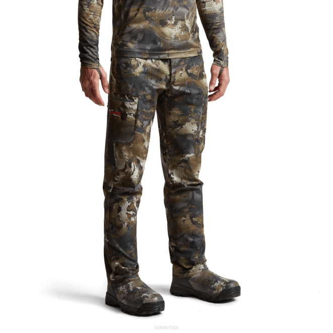 SITKA Gear траверзне панталоне мушкарци оптифаде водоточно дрво дна X2ZF177