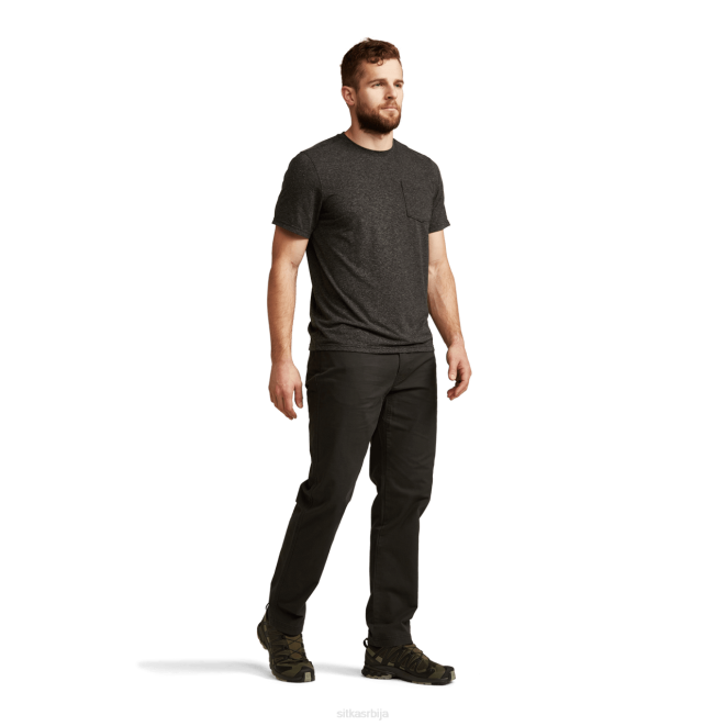 SITKA Gear свакодневне панталоне мушкарци опсидијан дна X2ZF244