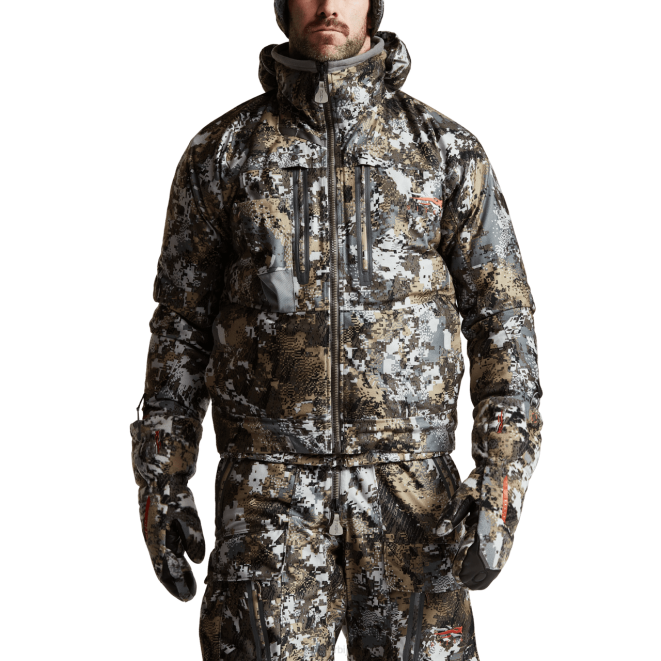 SITKA Gear аеролит јакна за спаљивање мушкарци оптифада повишена ии јакне и прслуци X2ZF45