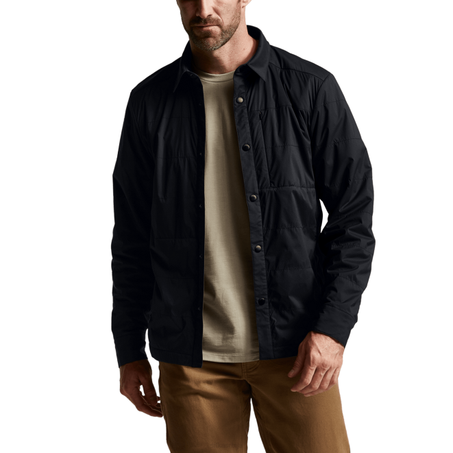 SITKA Gear кањонска јакна мушкарци црн јакне и прслуци X2ZF56