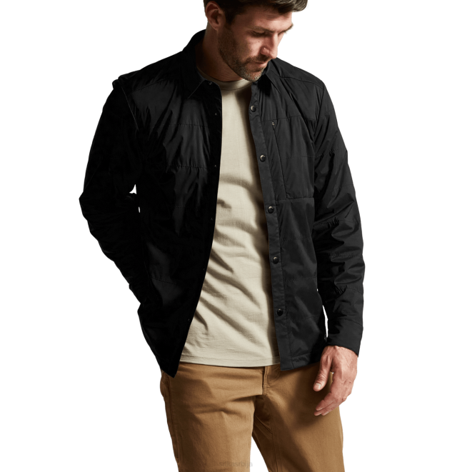 SITKA Gear кањонска јакна мушкарци црн јакне и прслуци X2ZF56