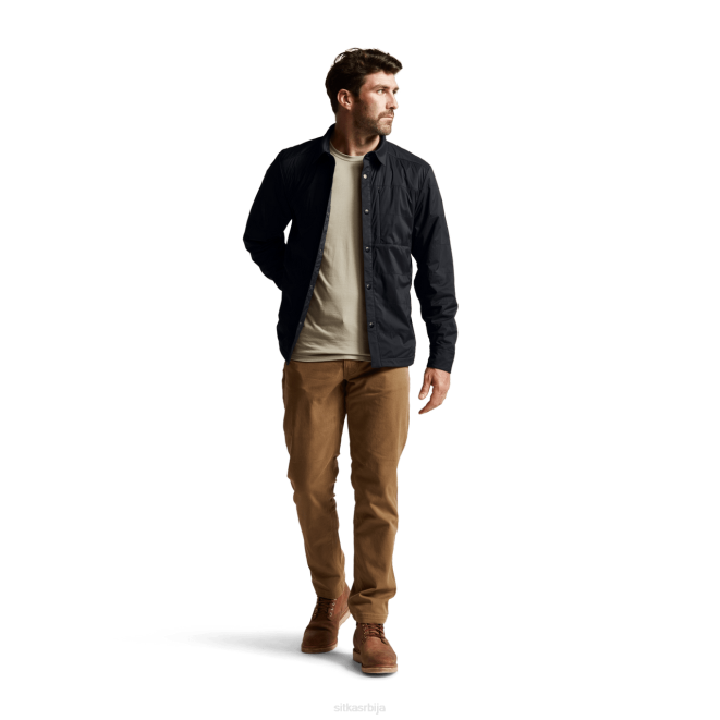 SITKA Gear кањонска јакна мушкарци црн јакне и прслуци X2ZF56