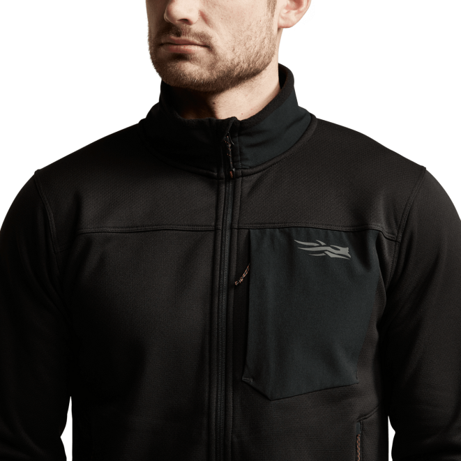 SITKA Gear јакна од сувог флиса мушкарци црн јакне и прслуци X2ZF58