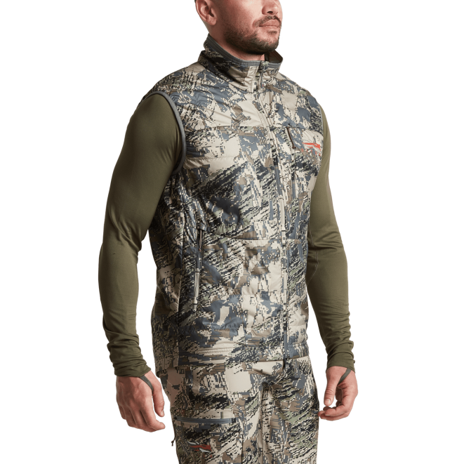 SITKA Gear келвин аеролит прслук мушкарци оптифаде опен цоунтри јакне и прслуци X2ZF70