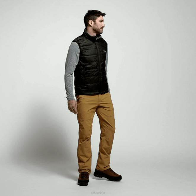 SITKA Gear келвин аеролит прслук мушкарци црн јакне и прслуци X2ZF73