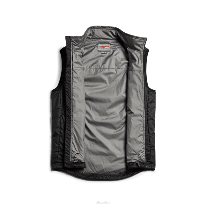 SITKA Gear келвин аеролит прслук мушкарци црн јакне и прслуци X2ZF73