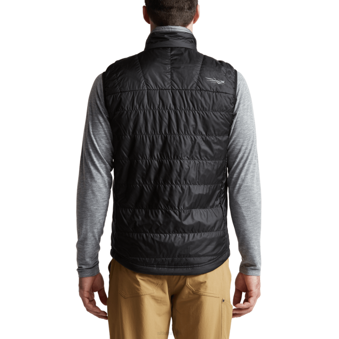 SITKA Gear келвин аеролит прслук мушкарци црн јакне и прслуци X2ZF73