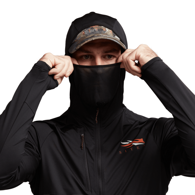 SITKA Gear екуинок гуард хооди мушкарци црн врховима X2ZF107