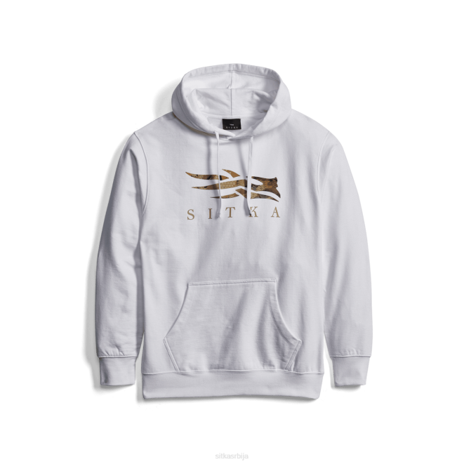 SITKA Gear ицон пуловер с капуљачом мушкарци беле водене птице врховима X2ZF118