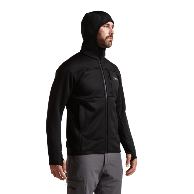 SITKA Gear траверсе хооди мушкарци црн врховима X2ZF90