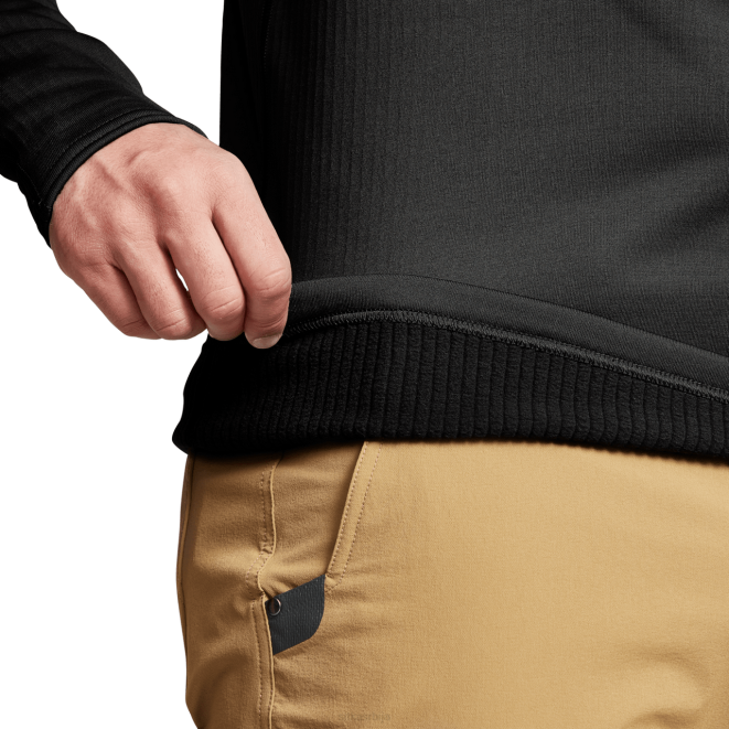 SITKA Gear тешка капуљача мушкарци црн врховима X2ZF98