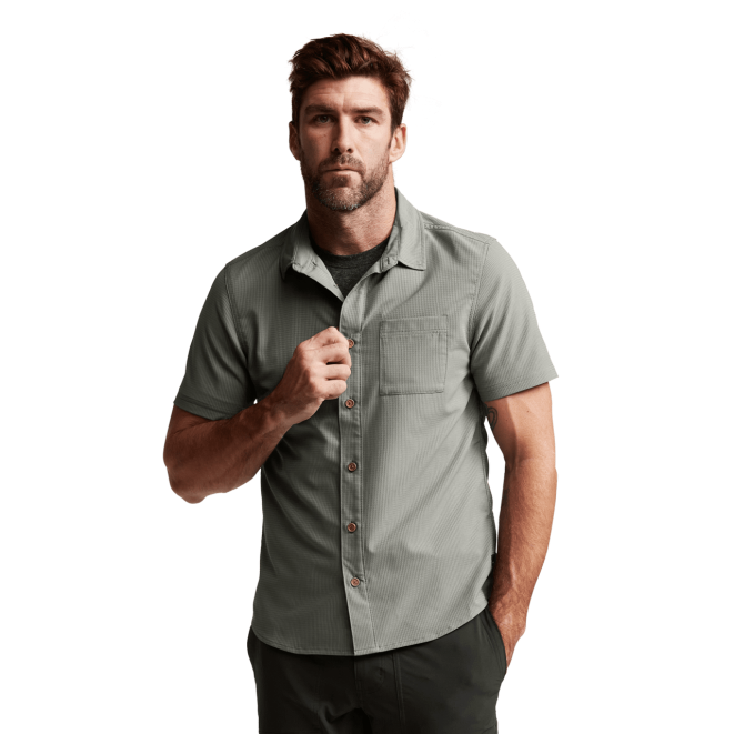 SITKA Gear мојаве сс мајица мушкарци поље сиво врховима X2ZF138