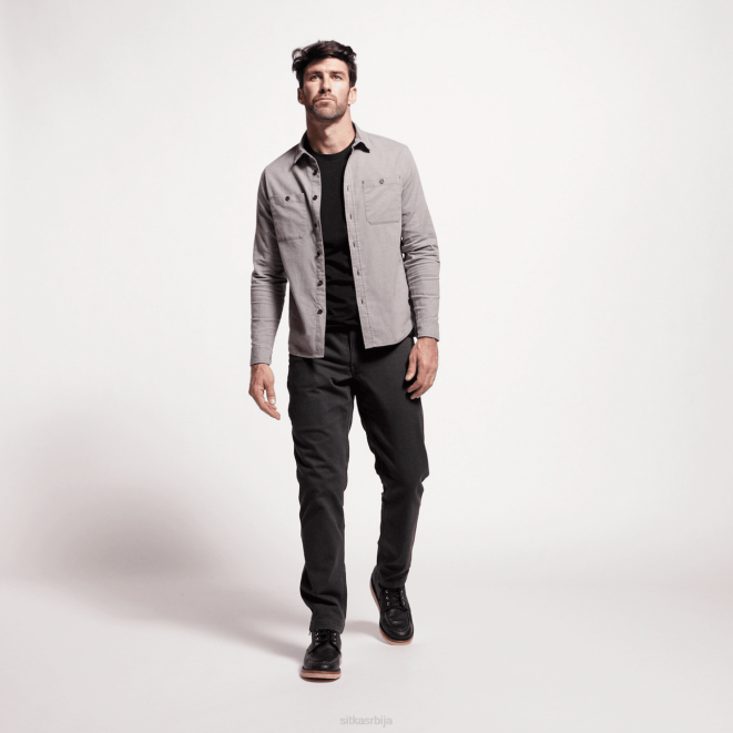 SITKA Gear амбари лс кошуља мушкарци воодсмоке хеатхер врховима X2ZF161