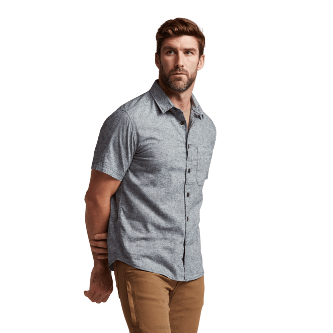 SITKA Gear амбари сс мајица мушкарци звездана хеатхер врховима X2ZF166