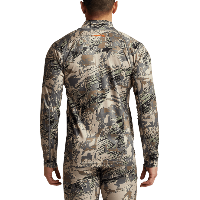 SITKA Gear језгро средње тежине зип-т мушкарци оптифаде опен цоунтри врховима X2ZF169