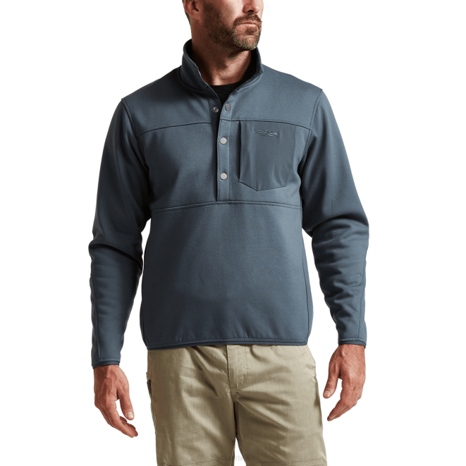 SITKA Gear фронт ранге снап флис мушкарци олуја врховима X2ZF207