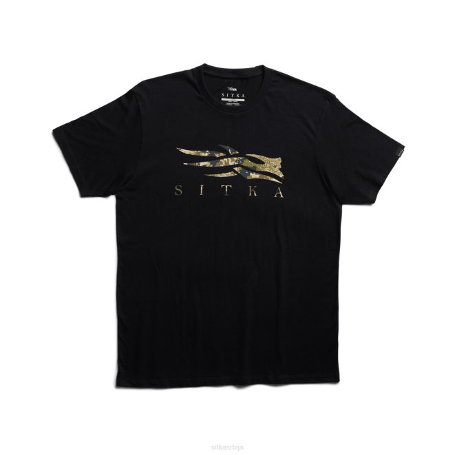 SITKA Gear оптифаде ицон тее мушкарци црни подалпски врховима X2ZF144