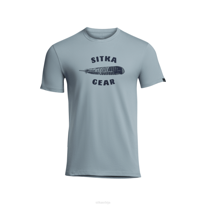 SITKA Gear перо мајица мушкарци кремен плави врховима X2ZF150