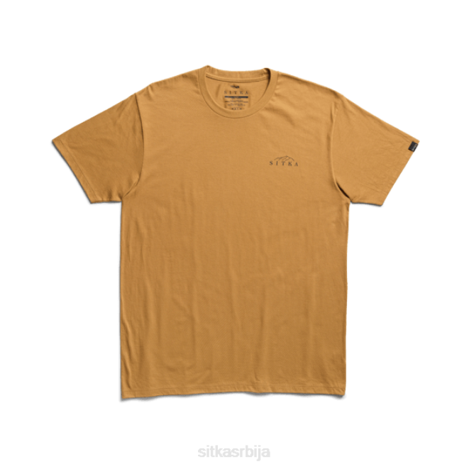 SITKA Gear елеватион тее мушкарци сепија врховима X2ZF157