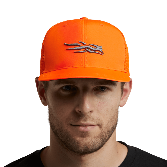 SITKA Gear камионџија унисек блазе наранџаста капе X2ZF295