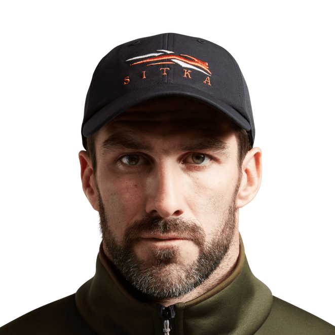 SITKA Gear попречна капа унисек црн капе X2ZF291